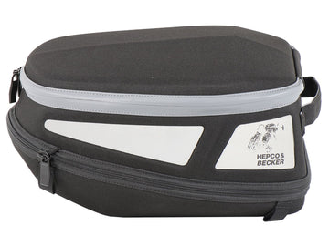 Achtertas [Hepco & Becker] - Royster Rearbag Sport achtertas zwart/grijs incl. Zitkussen Basic – Zitkussen