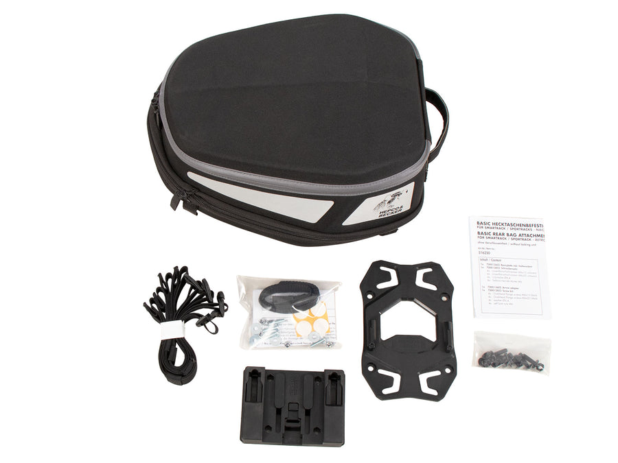Achtertas [Hepco & Becker] - Royster Rearbag Sport achtertas incl. basisbevestiging - zwart - Smartrack