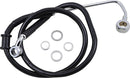 harley davidson fxsb [DRAG SPECIALTIES] - Verlengde roestvrijstalen remleiding-1