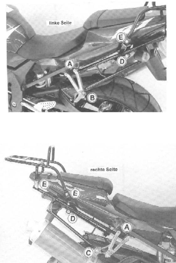 Yamaha YZF-R1 [2002-2004] -luggage Bridge