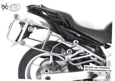 Yamaha FZ 6 [2004-2006] - kofferdrager