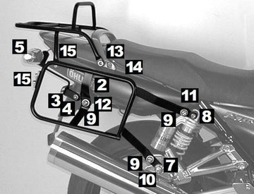 YAMAHA XJR 1300 [2007-2014] -VOLIGINGEN Carrier Lock-It
