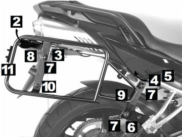 Yamaha FZ 6 [2007-2009] - Kofferträger Lock-it - 0