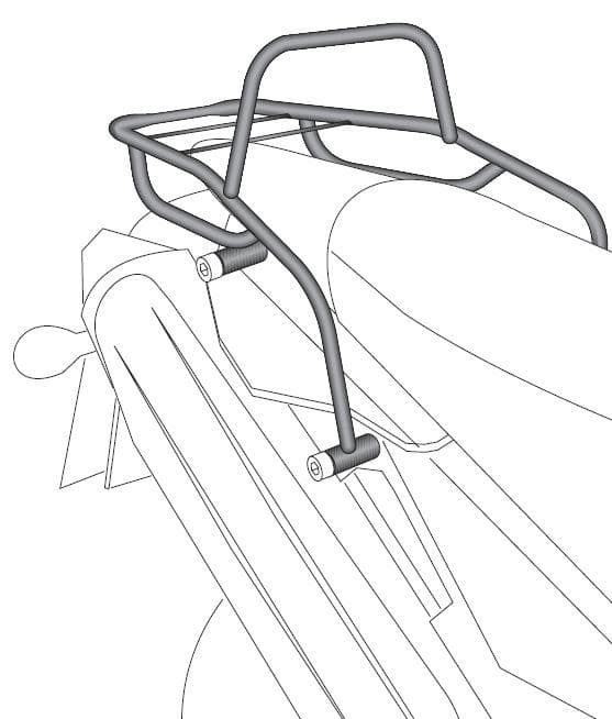 Yamaha XT 660 R [2007-2016] - luggage bridge