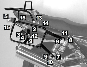 YAMAHA XJR 1300 [2004-2006] -VOLIGENDE Carrier Lock-It