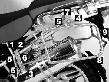 BMW R 1200 GS Adventure [2006-2013]-Case Carrier Lock-It - 0