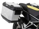 Aprilia Tuareg 660 [2025-2026] - Kofferträgerset Cutout schwarz inkl. Xplorer Cutout silber Kofferset
