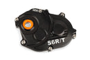 Yamaha Aerox 50 2T LC CAT [2004–] - Getriebedeckel R/T Schwarz Titanschrauben