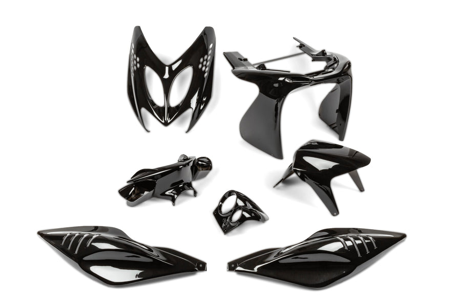 Yamaha Aerox 50 2T LC [2000–] - Verkleidungskit mit Beleuchtung, schwarz