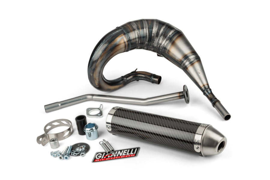 Aprilia SX Factory 50 2T - Auspuff mit Carbon ESD