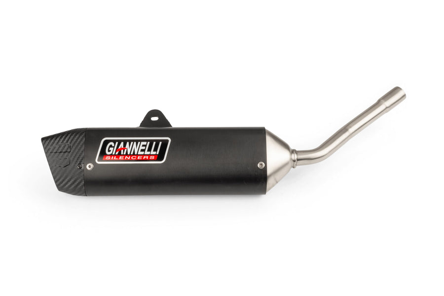 Beta RR SM 50 2T - Exhaust with black ESD Enduro