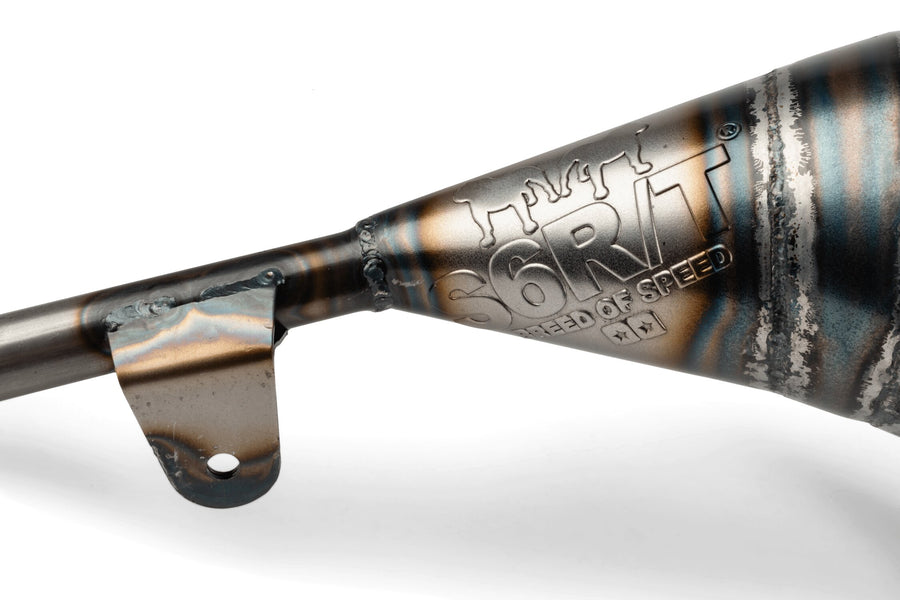 Beta RR-T SM 50 2T - Exhaust R/T 70-80 Black / Turquoise