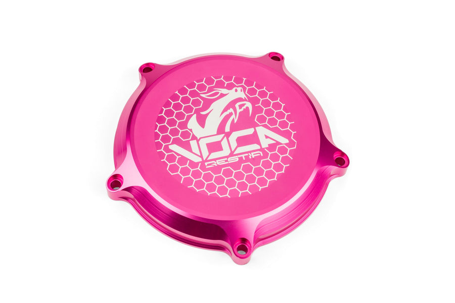 Beta RR Track 50 2T - Kupplungsdeckel Schwarz Pink