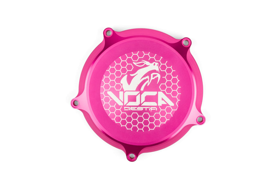 Beta RR Track 50 2T - Kupplungsdeckel Schwarz Pink