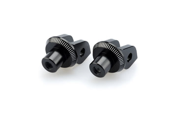 APRILIA RS 660 FACTORY [2025] – Adapter Fußrasten- Gummipad "Rider" – Schwarz - 0