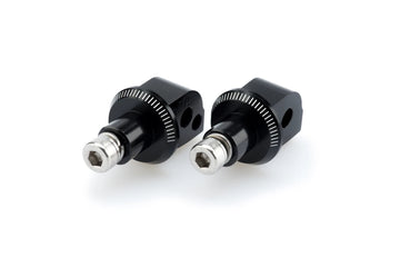 APRILIA RSV4 FACTORY [2024] – Adapter rubberen voetsteun passagier – zwart - 0