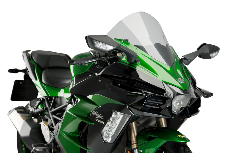 KAWASAKI NINJA H2 SX [2019] – Sport zijspoiler – Zwart