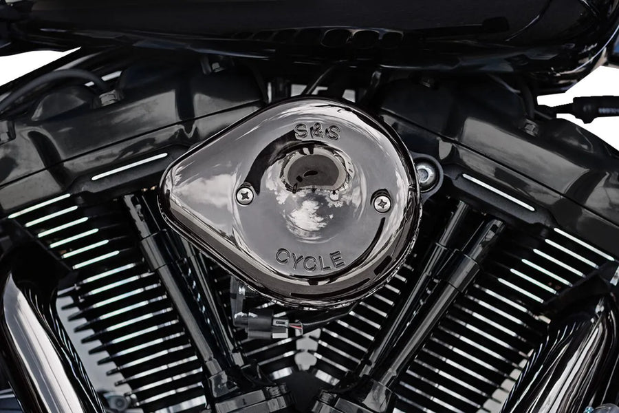Harley-Davidson FLHTCUTGSE 1923 Tri Glide Ultra CVO 117 [2021] - Stealth Teardrop Luftfilterabdeckung – Design: Mini Teardrop – Bild 1