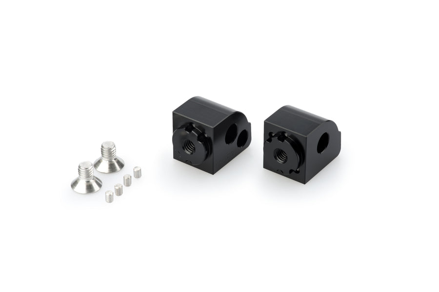 APRILIA SHIVER 900 [2020] – Adapter passenger footrest rubber pad adjustable