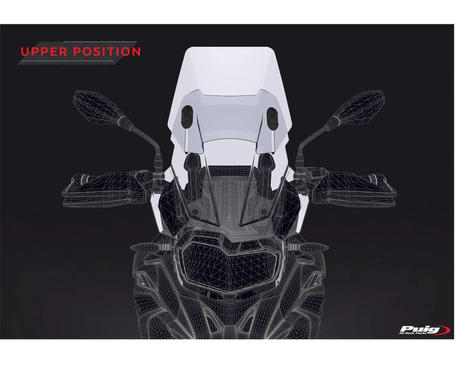 BMW F 800 GS [2025] – Verstelbare voorruit – zwaar getint