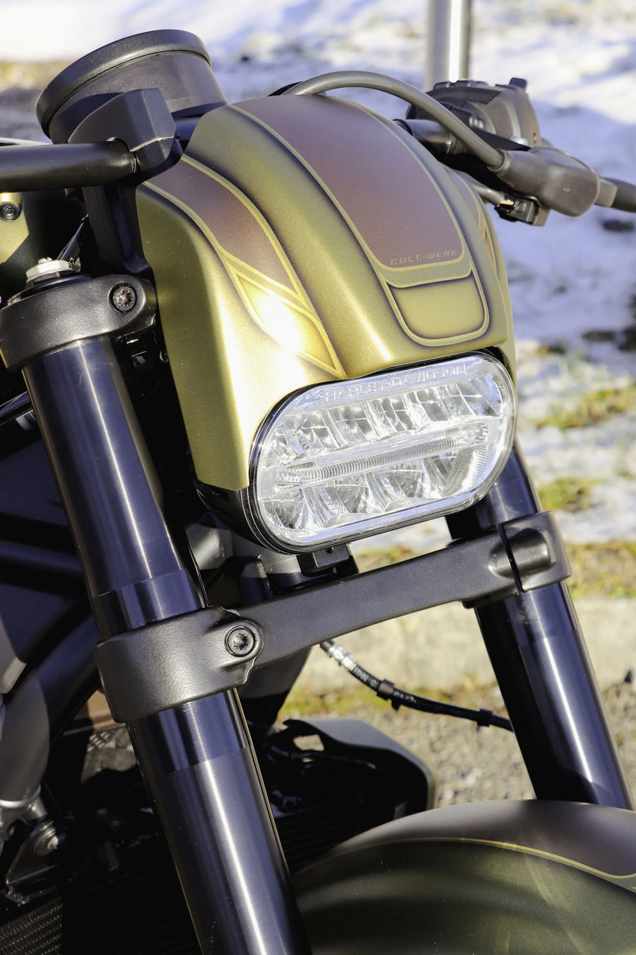 harley-davidson sportster s [CULT WERK] – Scheinwerfer-Verkleidung