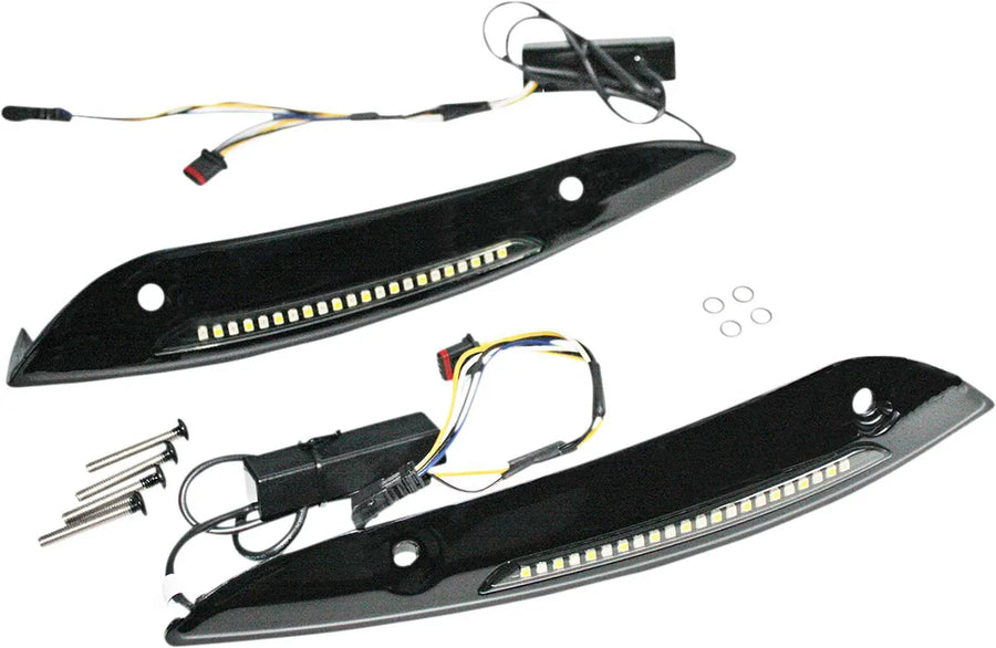 harley-davidson road glide st [CUSTOM DYNAMICS] - Genesis® 4 Dynamic LED Road Glide® windshield strip