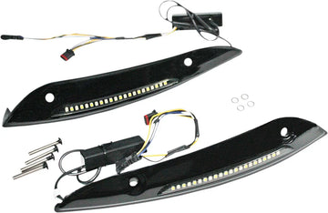 Harley-Davidson Road Glide [CUSTOM DYNAMICS] - Genesis® 4 Dynamic LED Road Glide® voorruitstrip - 0