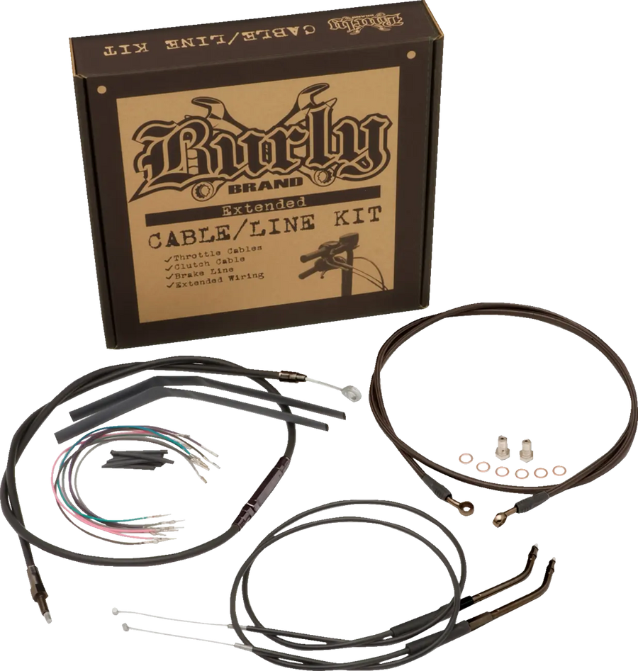harley davidson sportster 883 iron xl [BURLY BRAND] – Jail Bar Kabelsatz