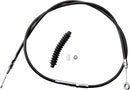 harley davidson fls [DRAG SPECIALTIES] – Hochleistungs-Kupplungszug aus schwarzem Vinyl-1