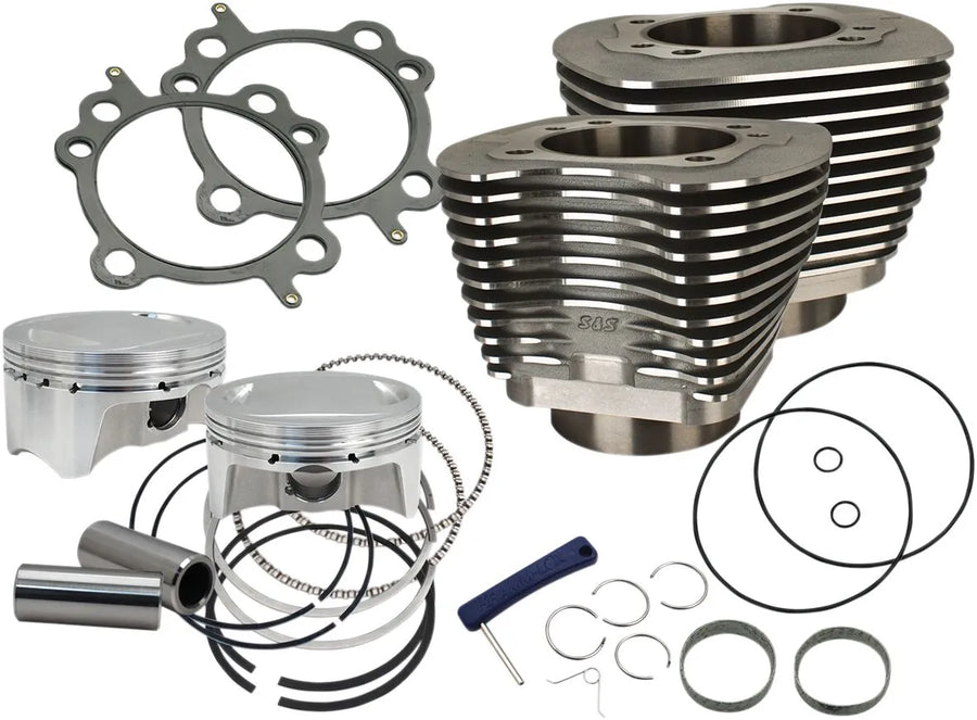 Harley-Davidson FXDBP 1690 Dyna Street Bob Factory Custom [2015-2016, 2013-2014, 2016] - Einschraubbare Sidewinder® 4" Big Bore-Kits – Bild 1