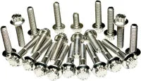 Harley-Davidson FXDBP 1690 Dyna Street Bob Factory Custom [2013, 2015-2016, 2016] - Dress-Up 12-Point External Primary/Transmission Engine Bolts Kit - Image 6