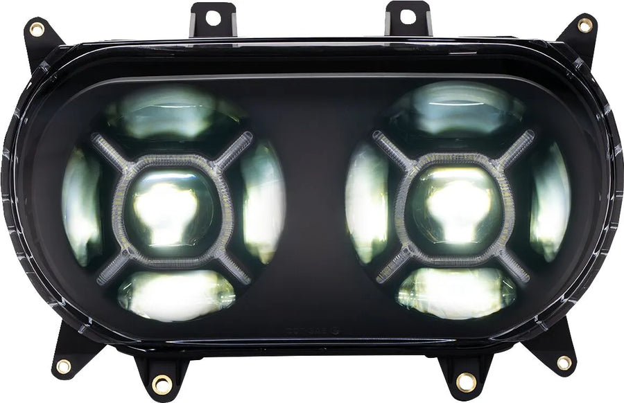 harley davidson fltruse [CUSTOM DYNAMICS] – Double-X LED-koplamp