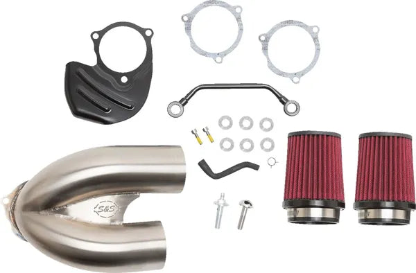 Harley-Davidson FLHTCUTG 1868 Tri Glide Ultra 114 [2025] - Tuned Induction Luftfilterkit – Oberfläche: Silber – Bild 6