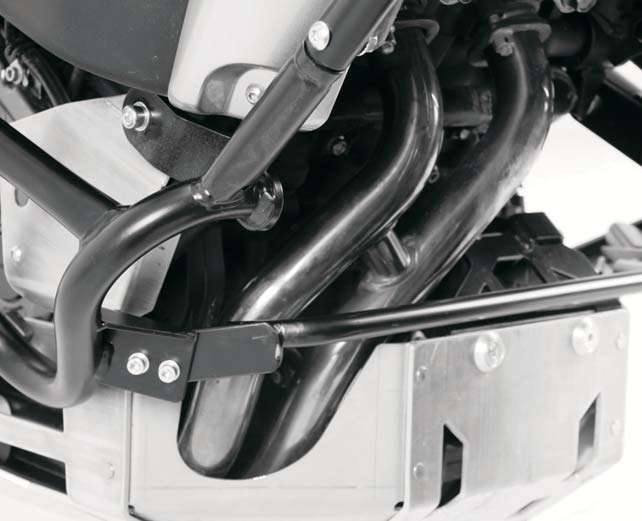 YAMAHA XT 1200 Z [2010-2020] - Adapterkit Combinatie Motorbescherming Plaat 8104531 + Yamaha Pijpbeveiliging Beugel