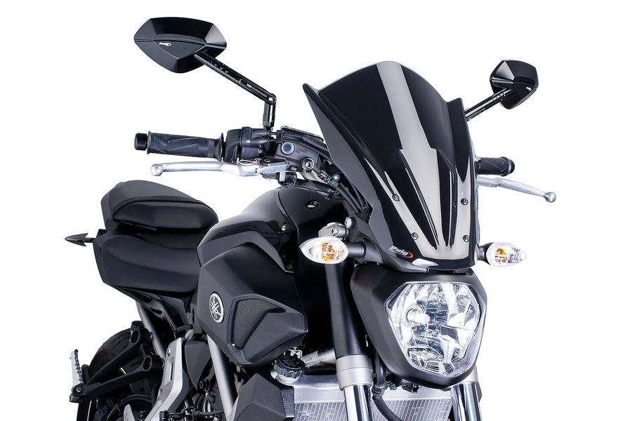 TRIUMPH BONNEVILLE T 120 BLACK [2025] - New Generation Touring Windshield | Black | PUIG 7016N