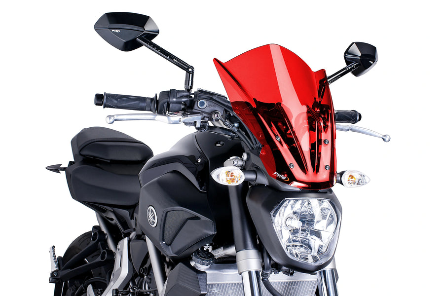 TRIUMPH BONNEVILLE T 120 BLACK [2025] - New Generation Touring Windshield | Red | PUIG 7016R