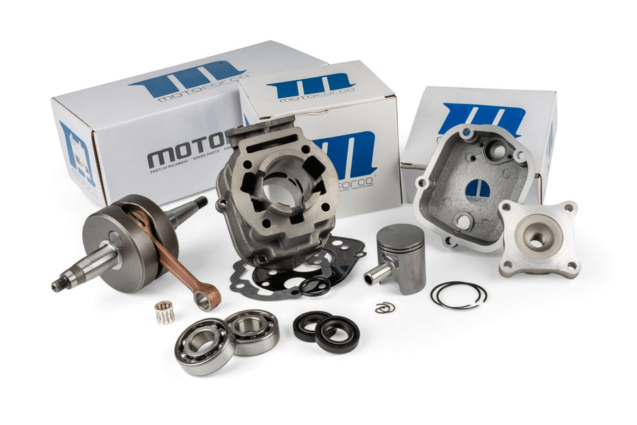 Derbi Senda X-Race SM '05 - '10 50 2T D50B0 - Zylinder und Kurbelwelle Euro 4