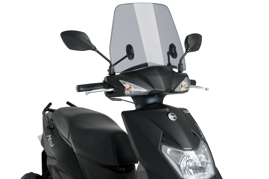 SYM MASK 125 IE E5 [2023] – Urban scooter screen – Transparent