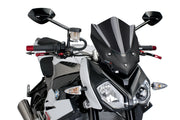 TRIUMPH BONNEVILLE T 120 BLACK [2025] - New Generation Sport Windshield | Carbon look | PUIG 7040C