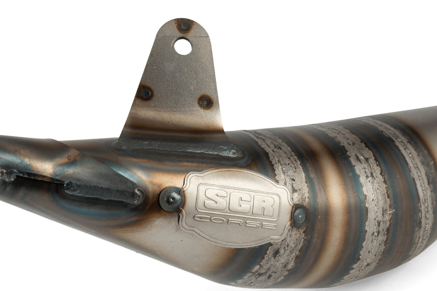 Derbi Senda DRD X-Treme SM '10 - '17 50 2T D50B0 - Auspuff Racing Line 70 80 Blau