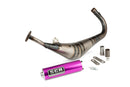 Fantic XM 50 2T - Auspuff Handmade 50-70 lila