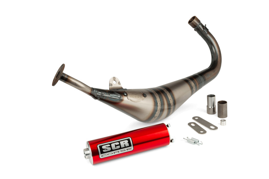 Beta RR-T SM 50 2T - Uitlaat Handgemaakt 50-70 rood