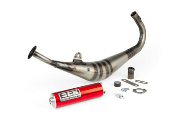 Aprilia SX Factory 50 2T - Uitlaat Handgemaakt 50-70 rood
