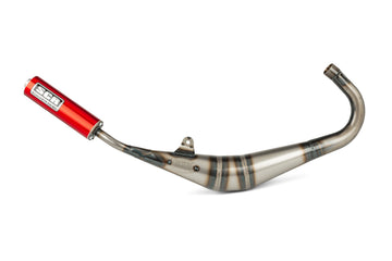 Aprilia RX Factory 50 2T - Uitlaat Handgemaakt 50-70 rood