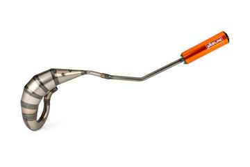Aprilia SX 50 2T - Uitlaat Cross HM Oranje