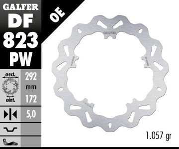 Harley-Davidson Vrsca 1130 V Rod [2002-2005] - Wave® brake disc - picture 2
