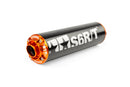 Fantic XE 50 2T - Auspuff R/T 70 - 80 Schwarz / Orange