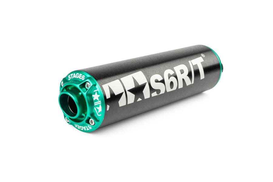 Aprilia RX Factory 50 2T - Exhaust R/T 70-80 Black Turquoise