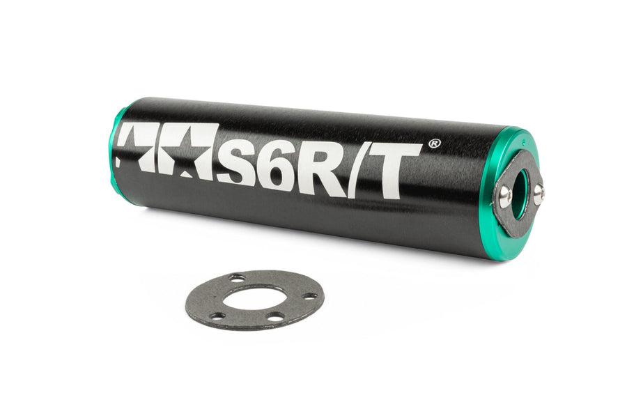 Aprilia RX Factory 50 2T - Exhaust R/T High Black Turquoise