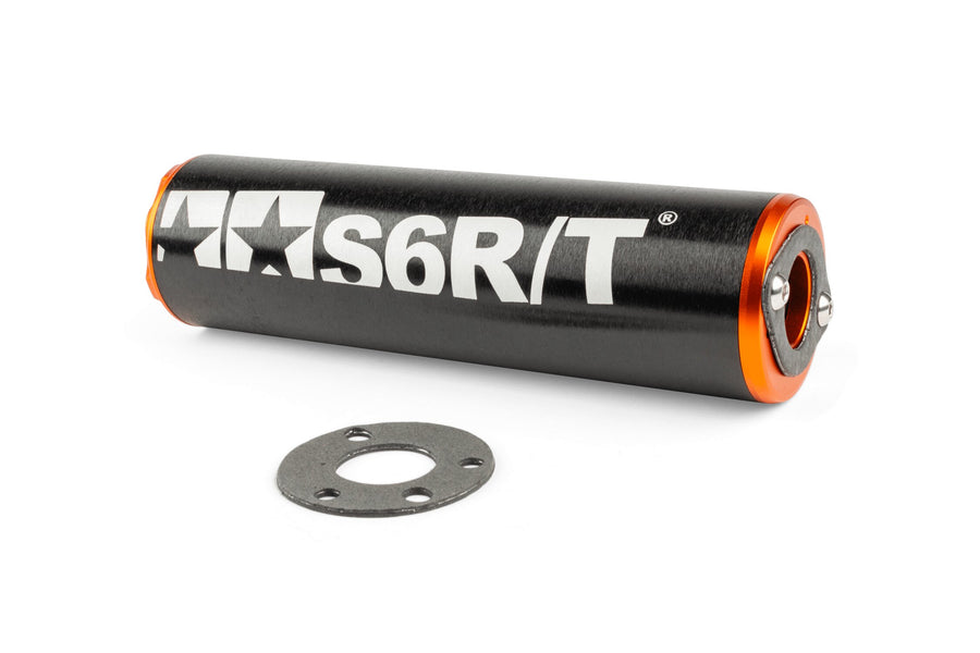 Aprilia SX SM 50 2T D50B0 [2007–] - Exhaust 80-90 Black / Orange
